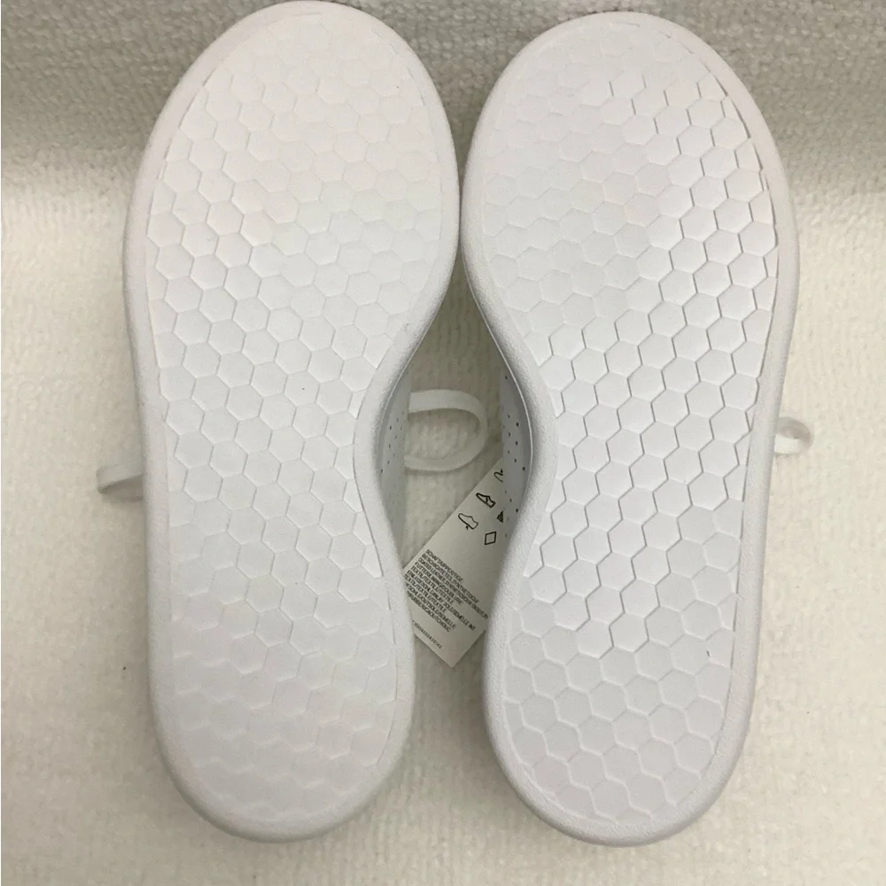 New Adidas advantage Classic White and Green sneaker Shoes size 6 - Picture 9 of 9